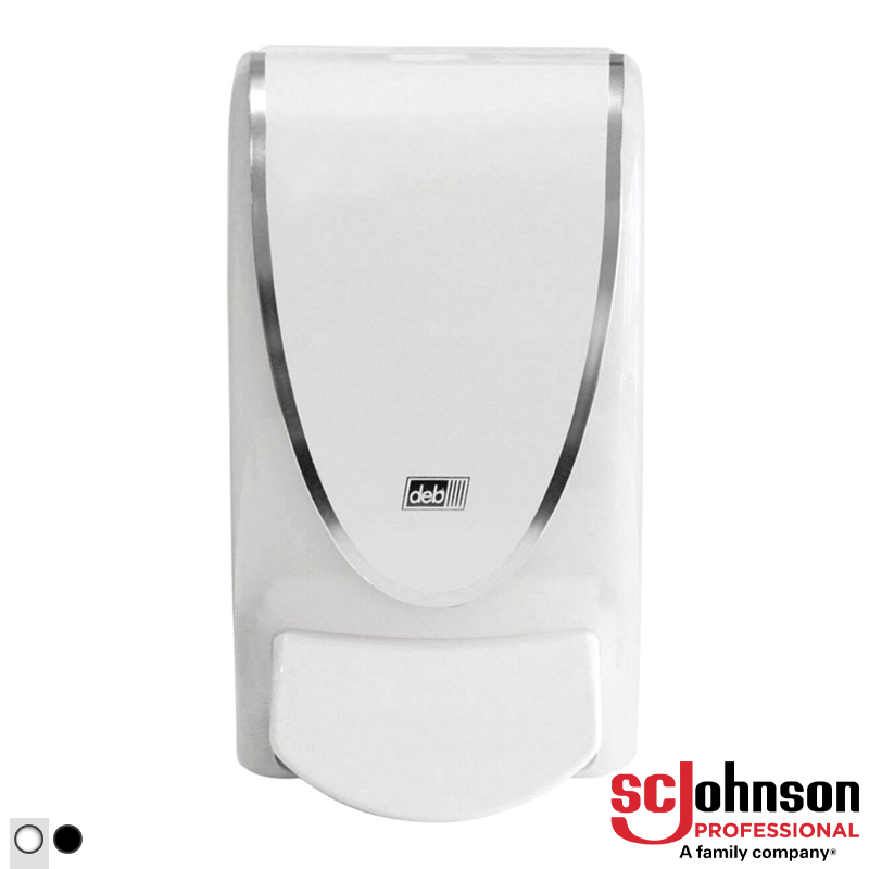 DP051194-50 Deb PROLINE Washroom White & Chrome zeepdispenser 1000 ml