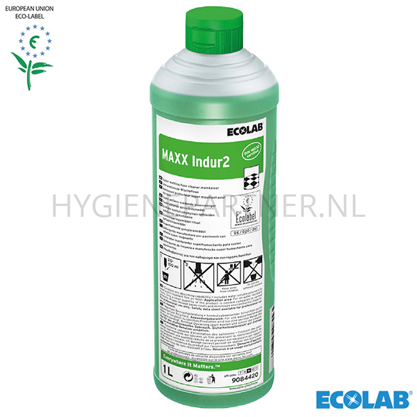 RD301065 Ecolab Maxx Indur2 onderhoudsreiniger harde vloeren 12x1 liter