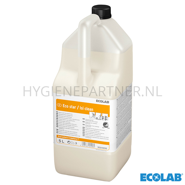 RD301096 Ecolab Eco star Isi clean vloeronderhoudsmiddel 5 liter
