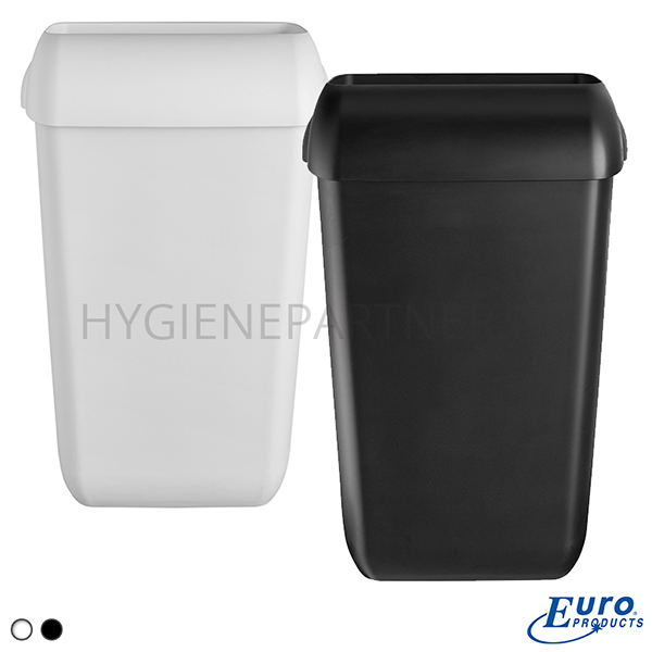 BA011023-50 Euro Products Quartz White afvalbak open 23 liter