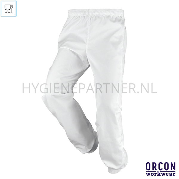 BK501019-50 Orcon foodbroek High Care Oostende met manchet wit