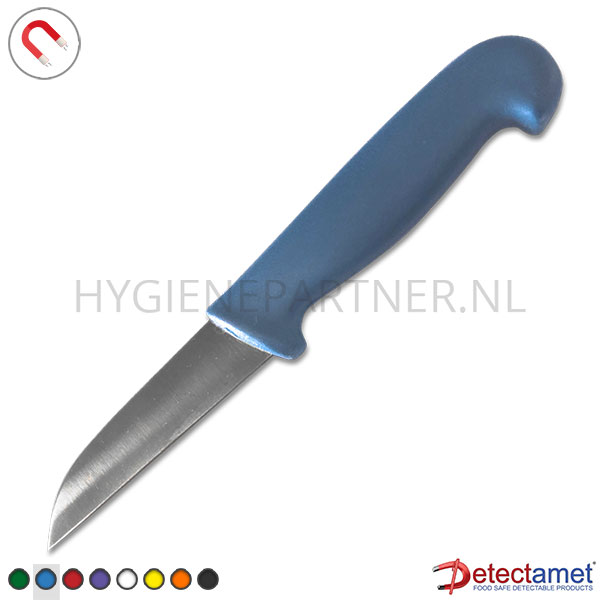 DE601014-30 Groentemes detecteerbaar recht lemmet 9 cm blauw