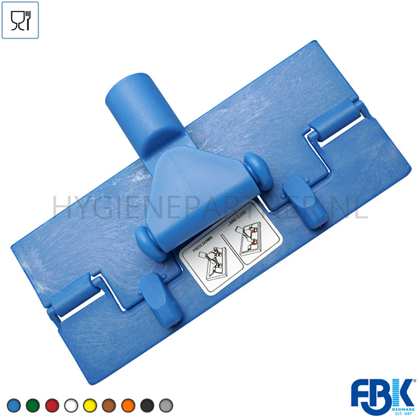 FB351006-30 Vloerpadhouder FBK 27101-2 230x100 mm blauw
