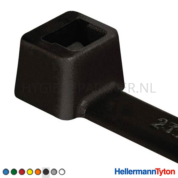 KM051001-90 HellermannTyton 111-01910 PA66 bundelband polyamide zwart