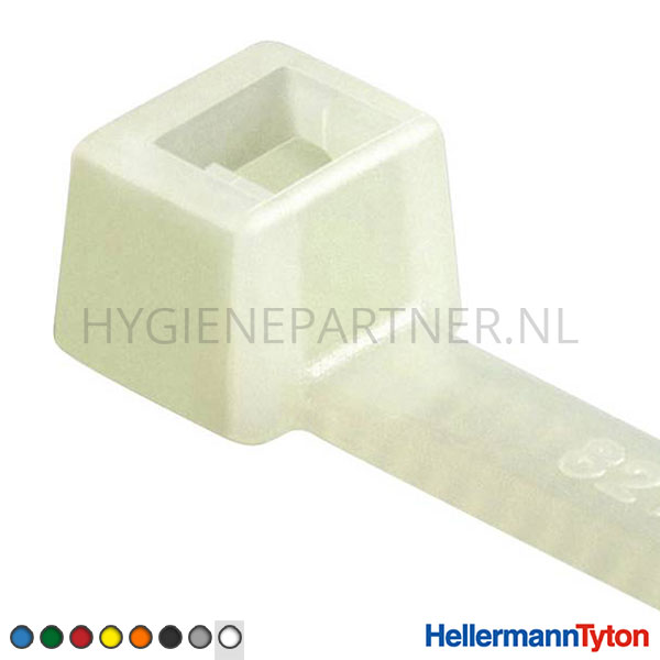 KM051001 HellermannTyton PA66 bundelband T-serie polyamide transparant