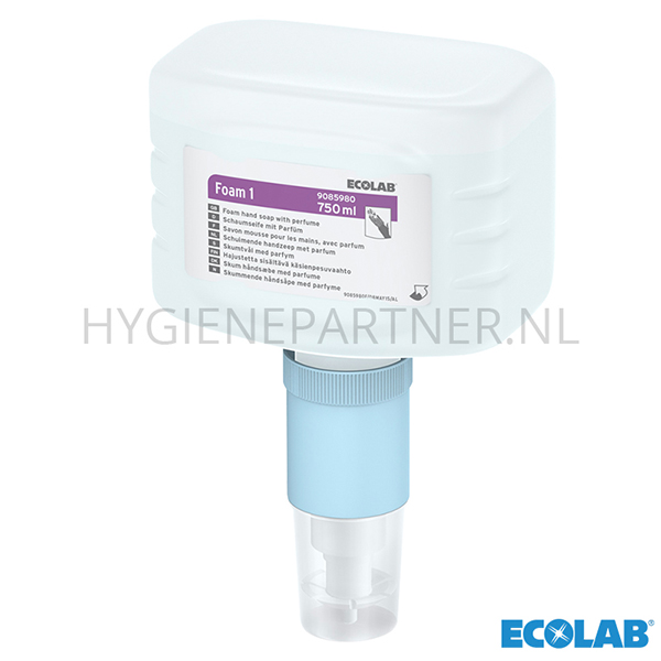 legering Pessimistisch Portier Ecolab Foam 1 handzeep voor Nexa dispenser 6x750 ml | Hygienepartner.nl