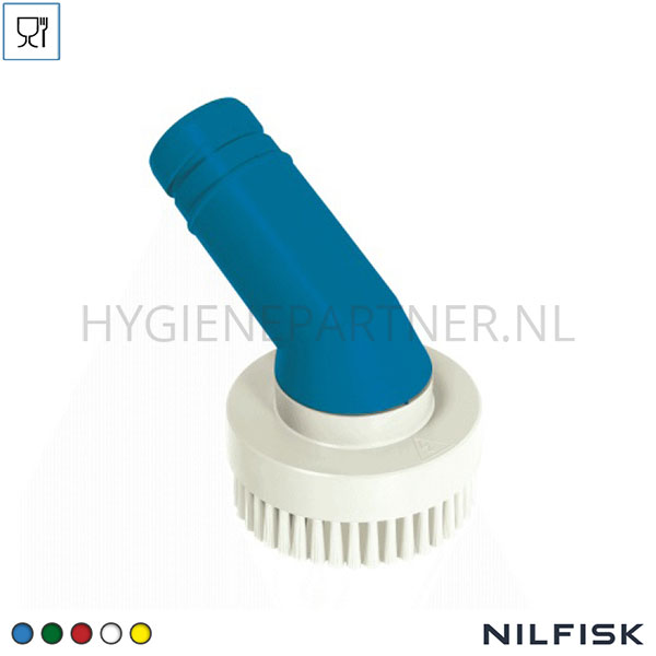 RT421487-30 Nilfisk opzetstuk ronde borstel D50 FDA 50 mm blauw