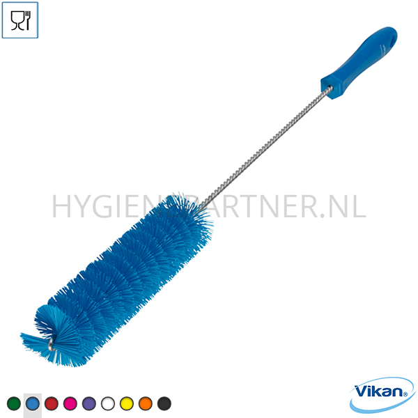 VK201012-30 Vikan 53783 pijpborstel hard 40x510 mm blauw